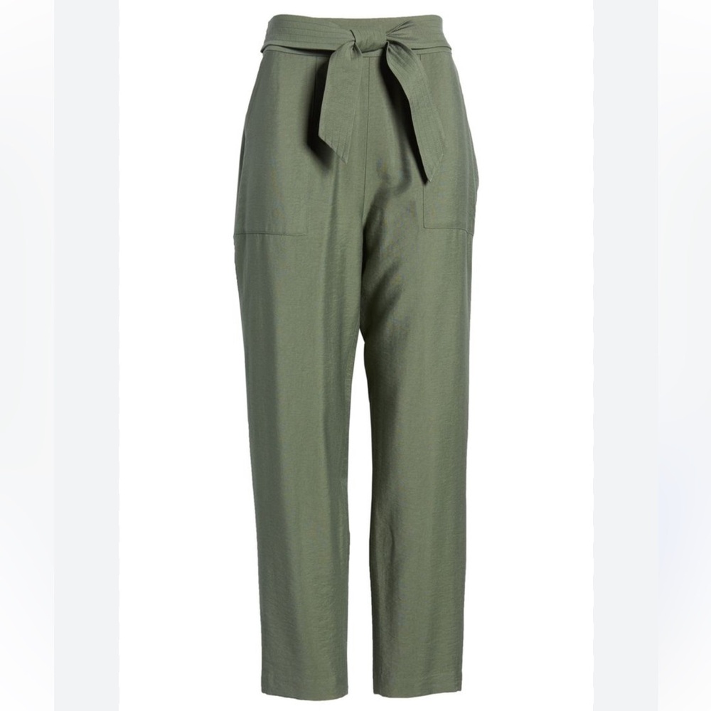 Tie Waist Utility Pants